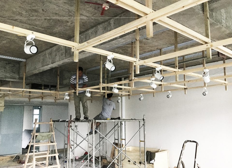 Handcrafted Exhibition Hall in 10 Days By Hemu Yang