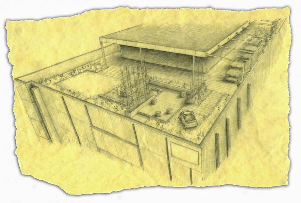 Rooftop Garden Perspective