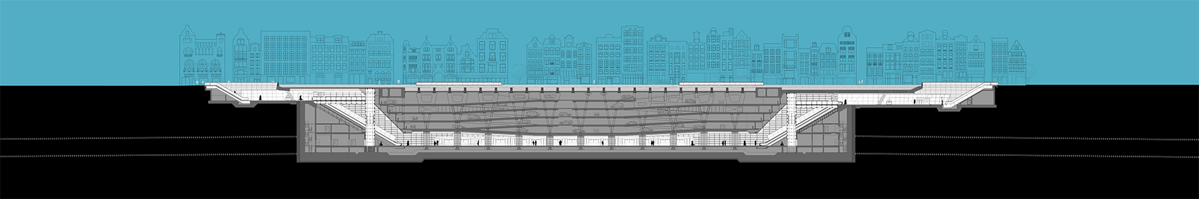 The North south Metro Line of Amsterdam by Benthem Crouwel Architects