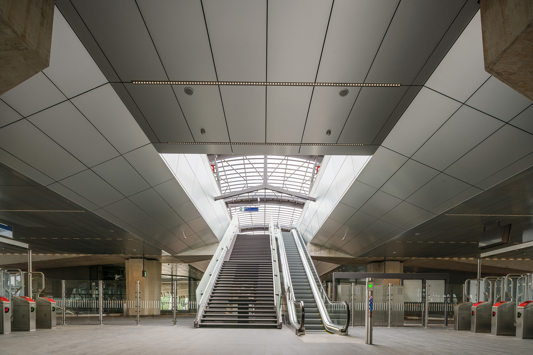 The North south Metro Line of Amsterdam by Benthem Crouwel Architects