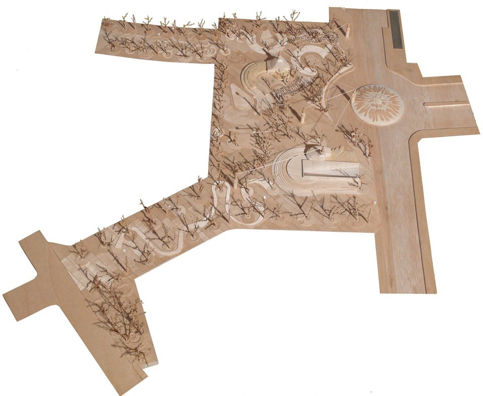 model Ricard Vines Square Miralles Tagliabue EMBT