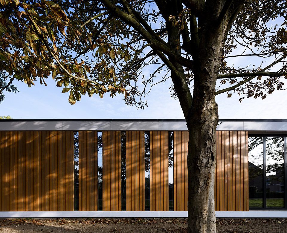 Freestanding Care Pavilion realized in Hendrik Ido Ambacht By AAAN