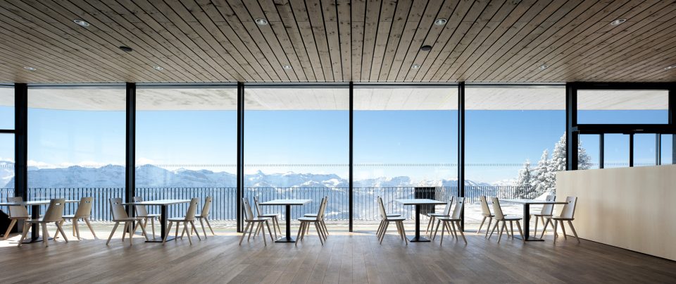 Panorama restaurant By Innauer Matt Architected and Architekt Bernd Frick