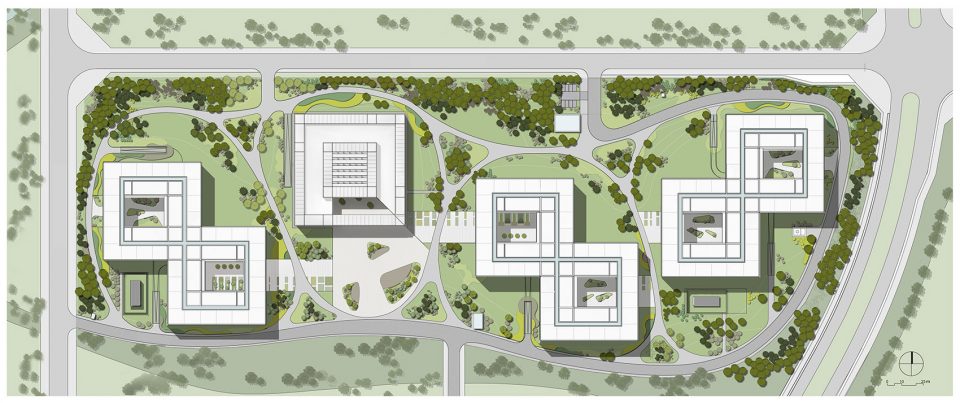 Completion of Huawei Technological Factory Buildings Beijing China von Gerkan Marg and Partners Architects 1
