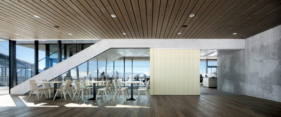 Panorama restaurant By Innauer Matt Architected and Architekt Bernd Frick