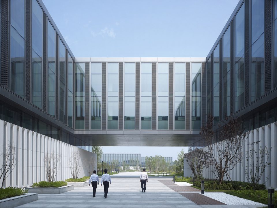 Completion of Huawei Technological Factory Buildings Beijing China von Gerkan Marg and Partners Architects 1
