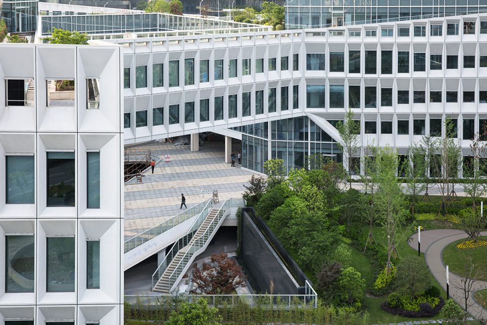 Water Bridge Shanghai Baoye Center By LYCS Architecture 1