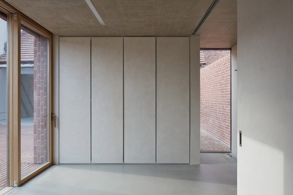 Brick Garden with Brick House By Jan Proksa