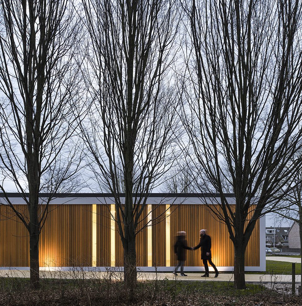 Freestanding Care Pavilion realized in Hendrik Ido Ambacht By AAAN