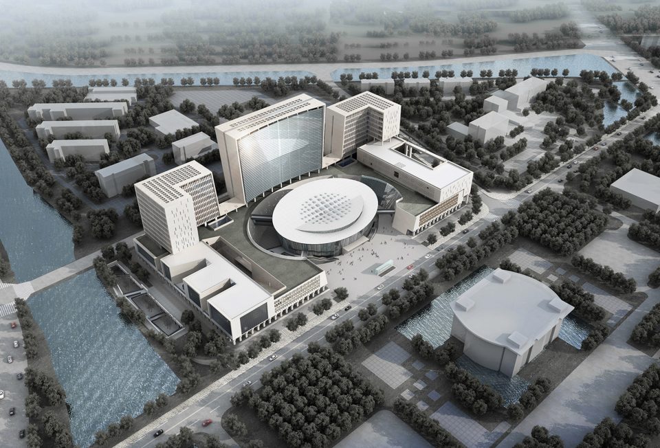 Poetic Construction Huzhou Citizen Service Center By Shenzhen HOOP Architectural Design Co. Ltd