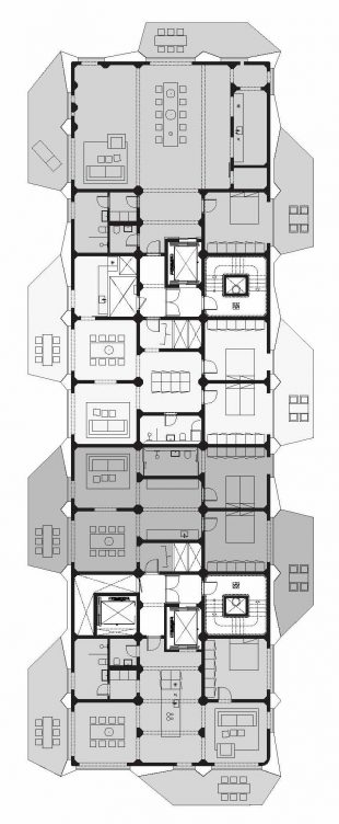 The Silo by COBE drawings