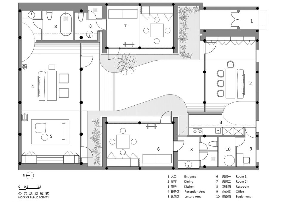 Twisting Courtyard By ARCHSTUDIO