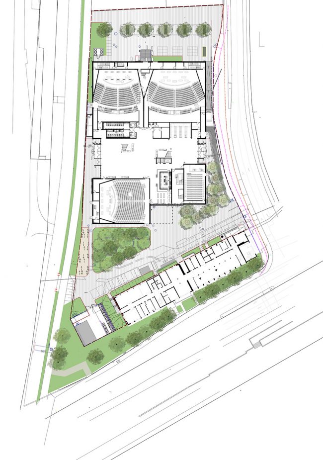f1 plan CARL Schmidt Hammer Lassen Architects