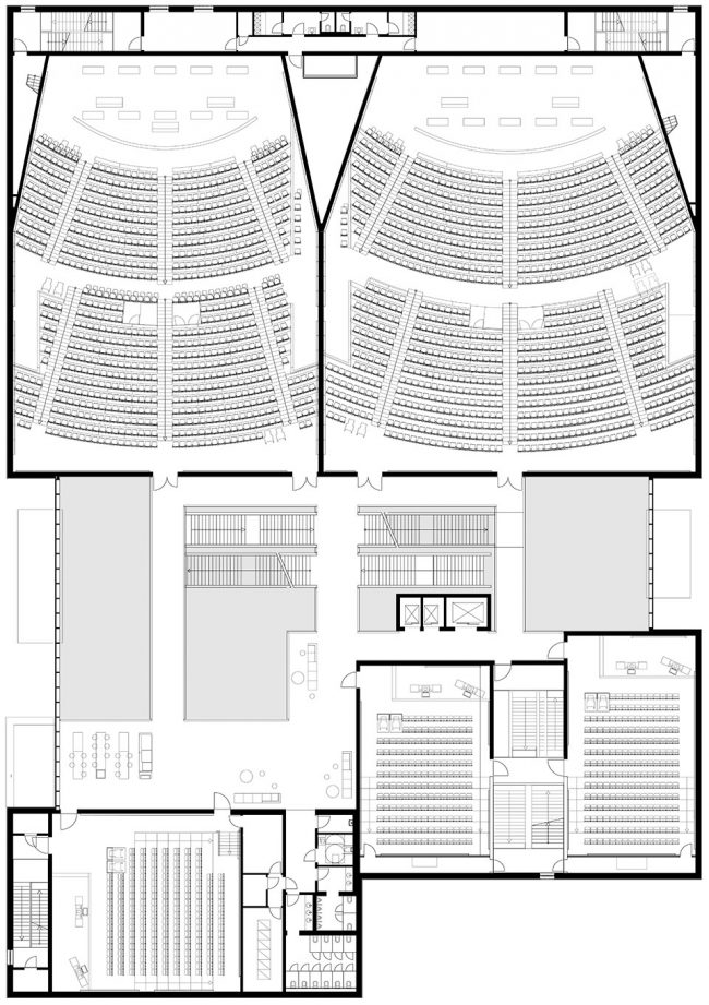 upper plan CARL Schmidt Hammer Lassen Architects