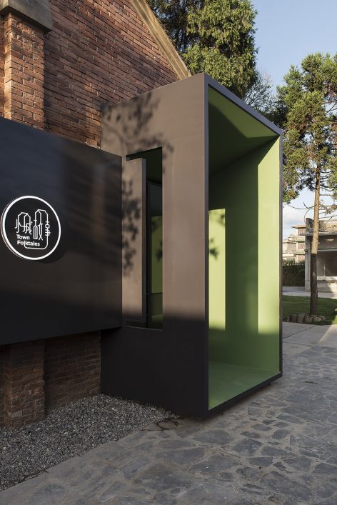 22Town Folktales22 The Newborn of Two Old Factory Buildings By FON STUDIO