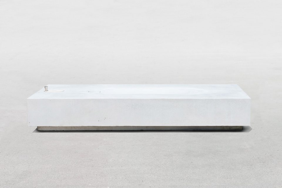 White Concrete by Jean Couvreur