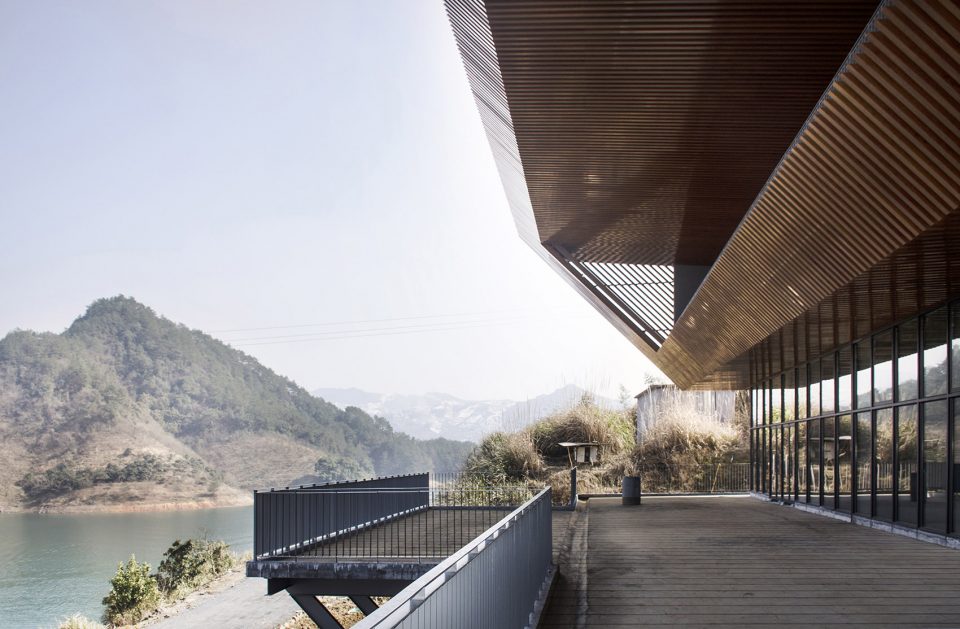 Qiandao Lake Cable Car Station by Archi Union