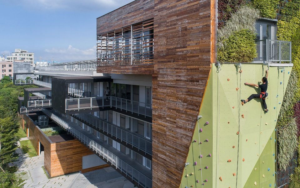 The Congregate dorm of Vamke’s Building IndustrializationResearch Centre at Song Shan Hu By O office Architects 960x600 1