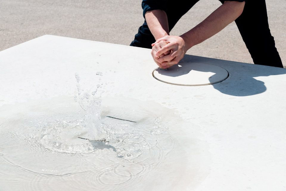 White Concrete by Jean Couvreur