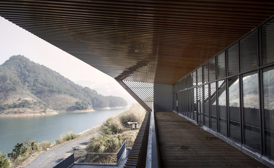 Qiandao Lake Cable Car Station by Archi Union