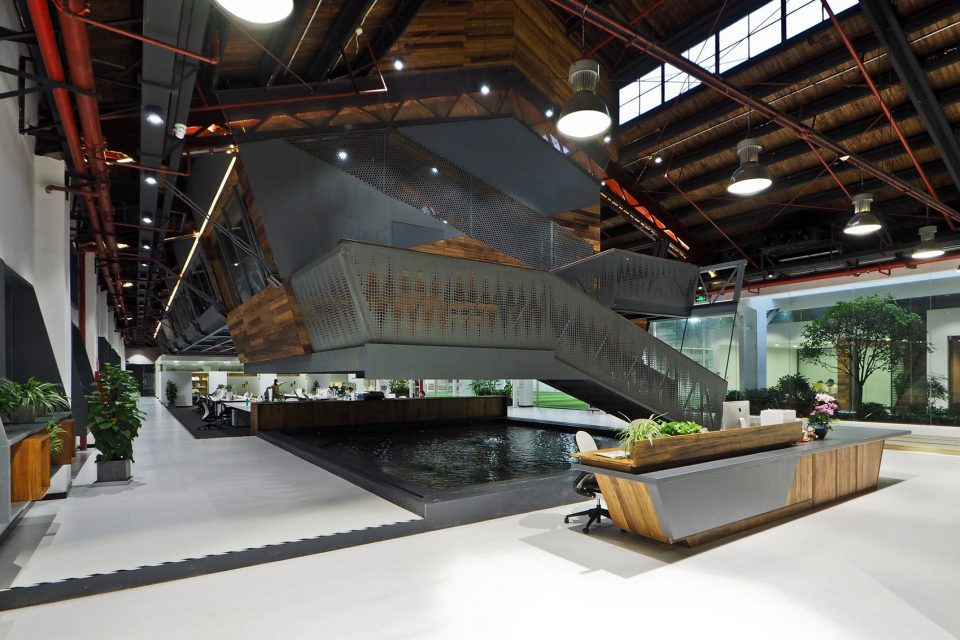 Transformation of industrial building 8 in Shanghai By DUTStudio