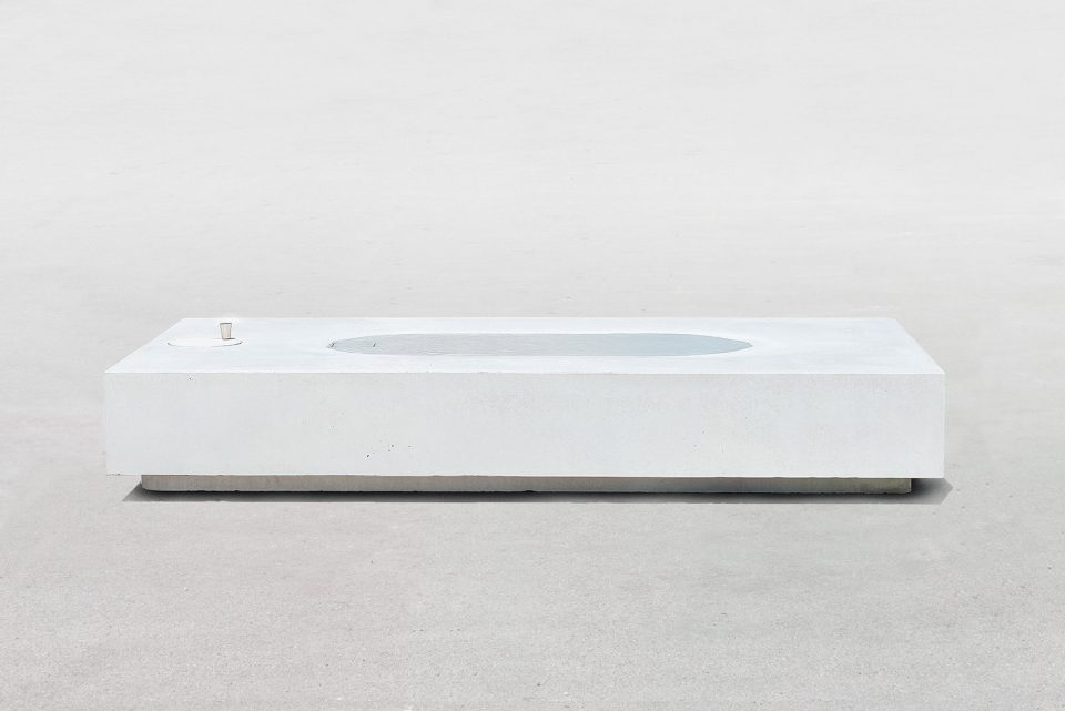 White Concrete by Jean Couvreur