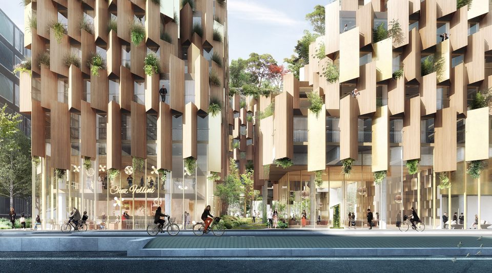 Aurore T5B Paris Hotel by Kengo Kuma Associates