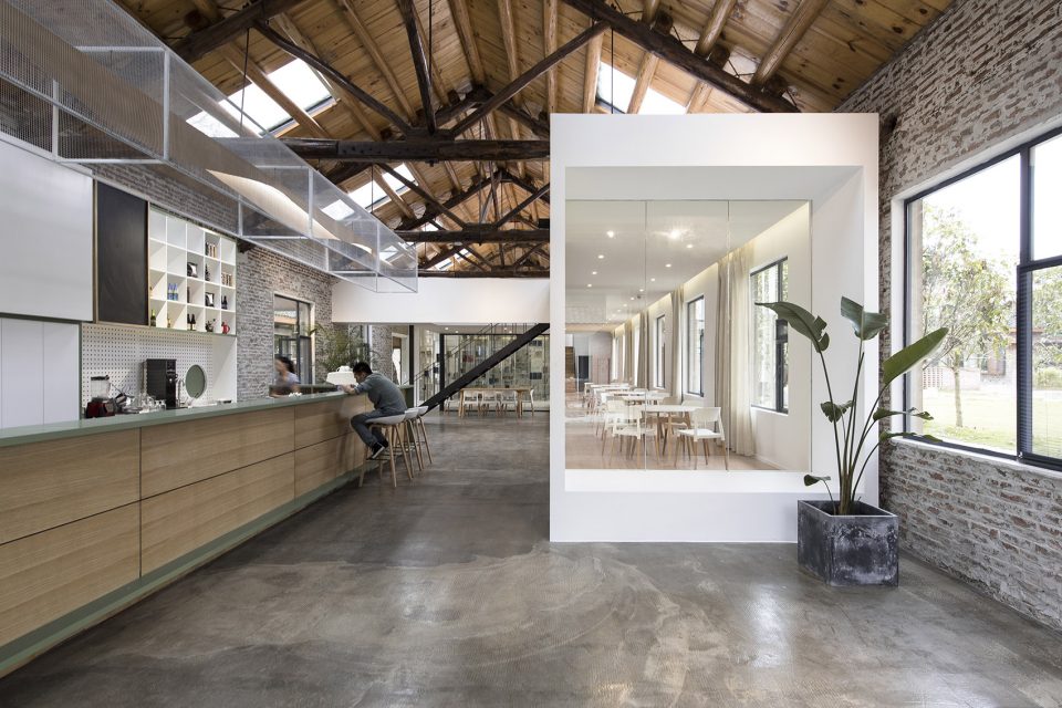 22Town Folktales22 The Newborn of Two Old Factory Buildings By FON STUDIO