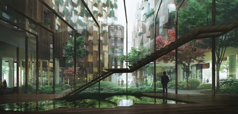 Aurore T5B Paris Hotel by Kengo Kuma Associates