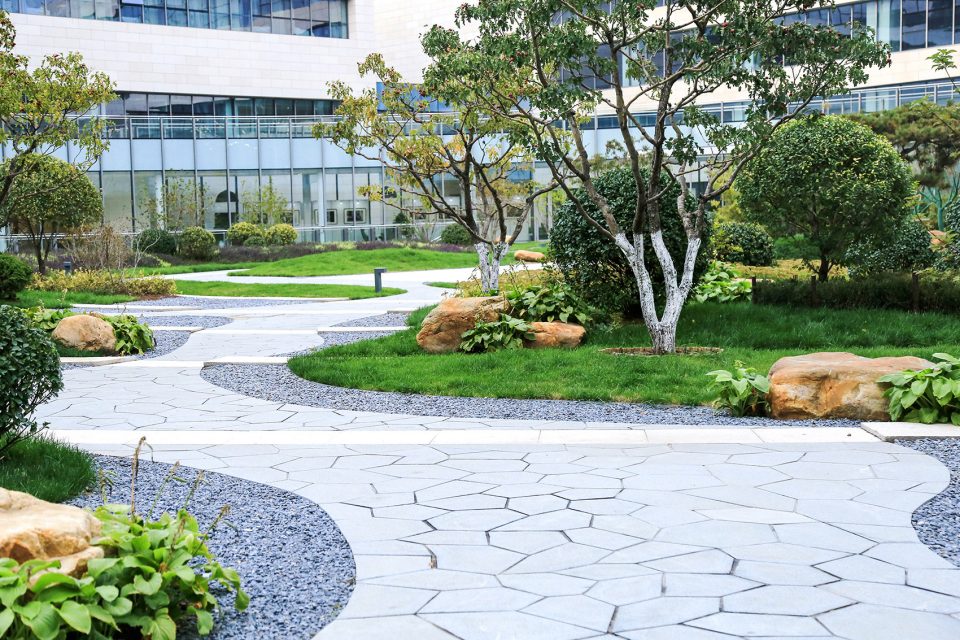 Central Gardenscape for Taikang Business School by Farmerson Architects