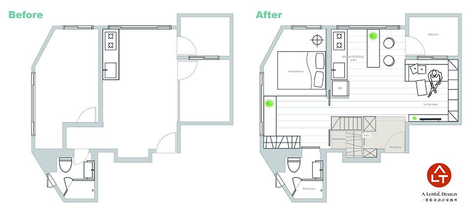 Hey A Lovely Tiny Space By A’Lentil Design