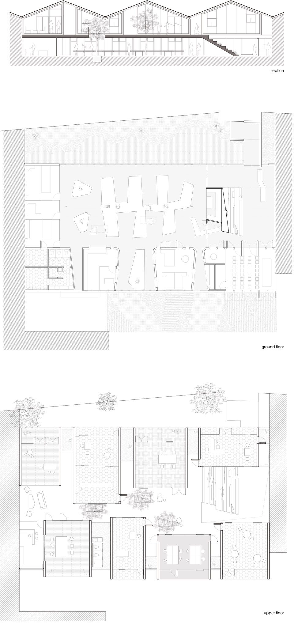 Work studio in a Plant house By O office Architects
