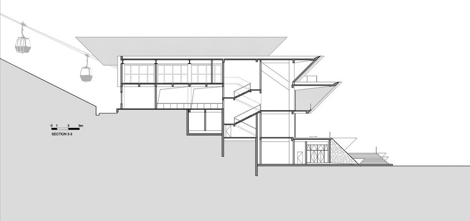 Qiandao Lake Cable Car Station by Archi Union