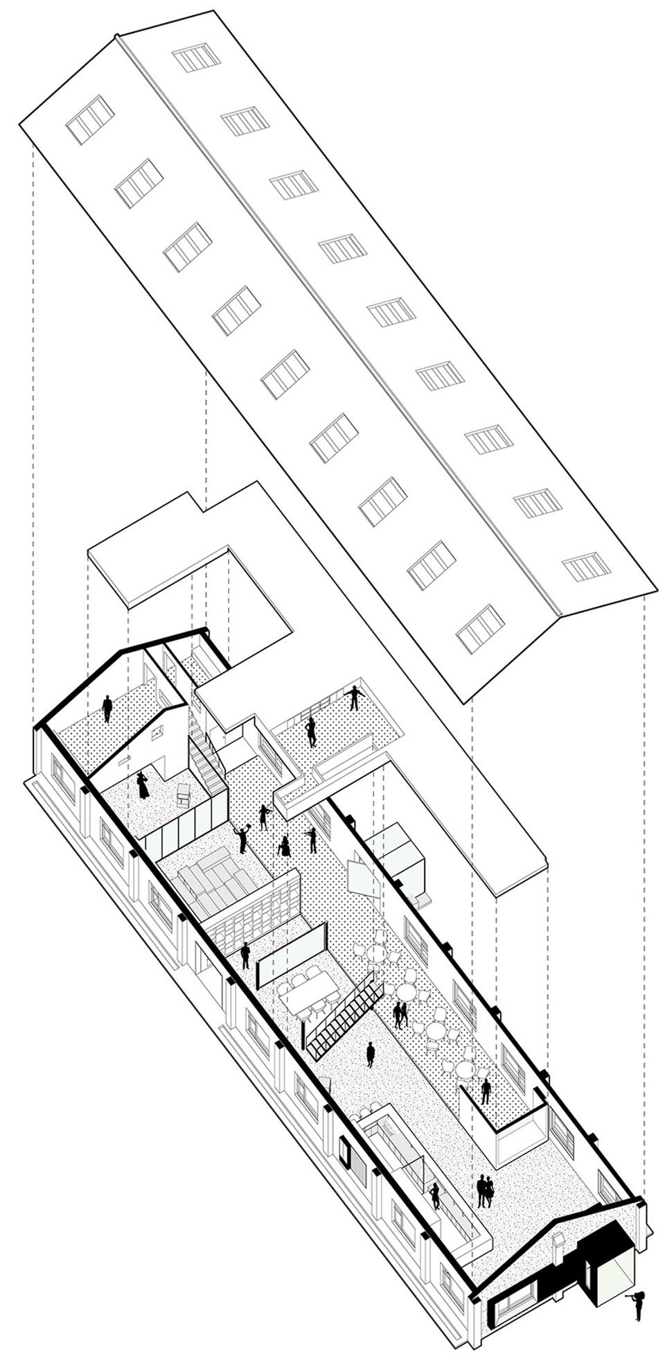 22Town Folktales22 The Newborn of Two Old Factory Buildings By FON STUDIO