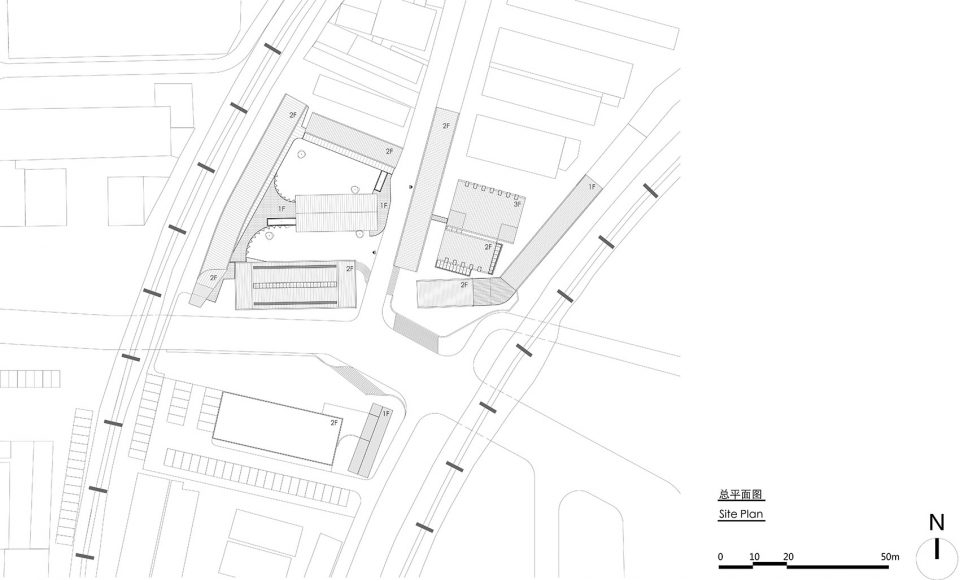 Beijing Cidi Memo iTown by Atelier Liu Yuyang Architects Drawing