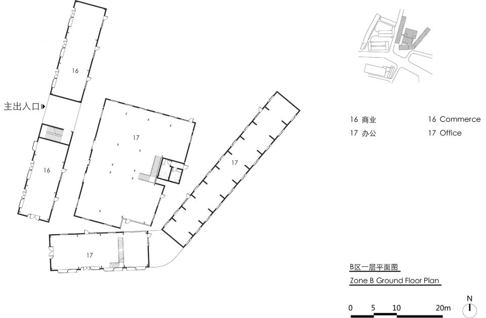 Beijing Cidi Memo iTown by Atelier Liu Yuyang Architects Drawing