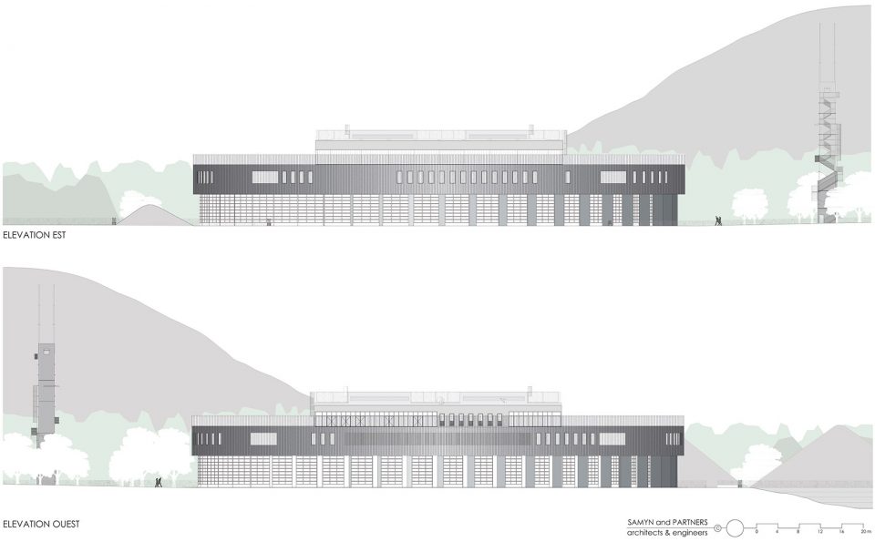 elevation1 Fire Station THOMAS PIRON CIT BLATON