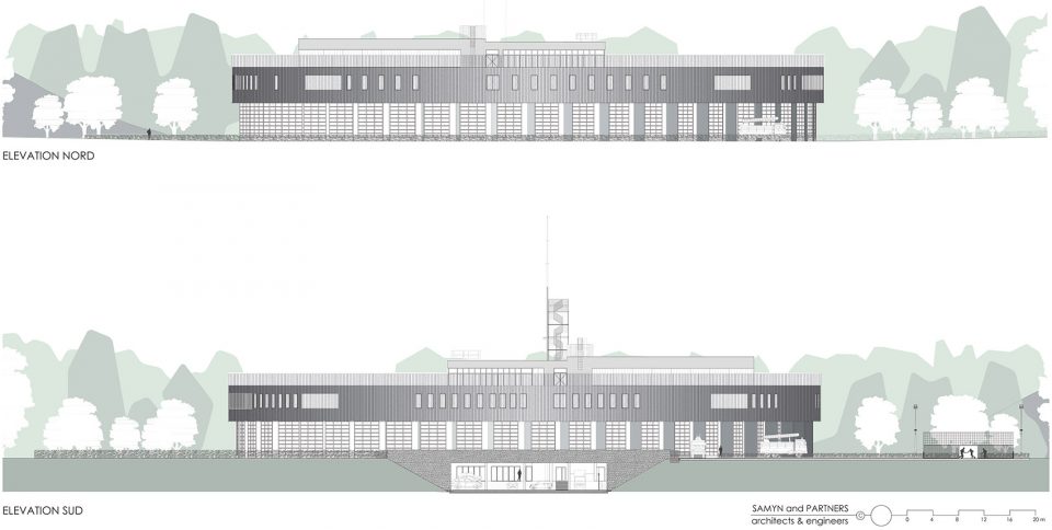 elevation2 Fire Station THOMAS PIRON CIT BLATON