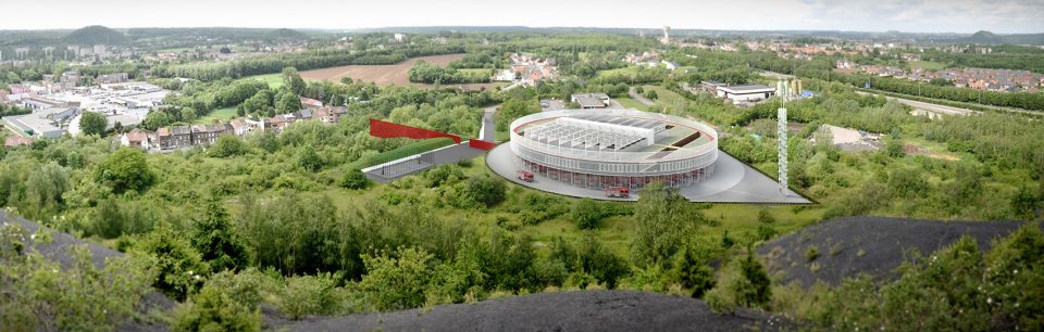 rendering0 Fire Station THOMAS PIRON CIT BLATON