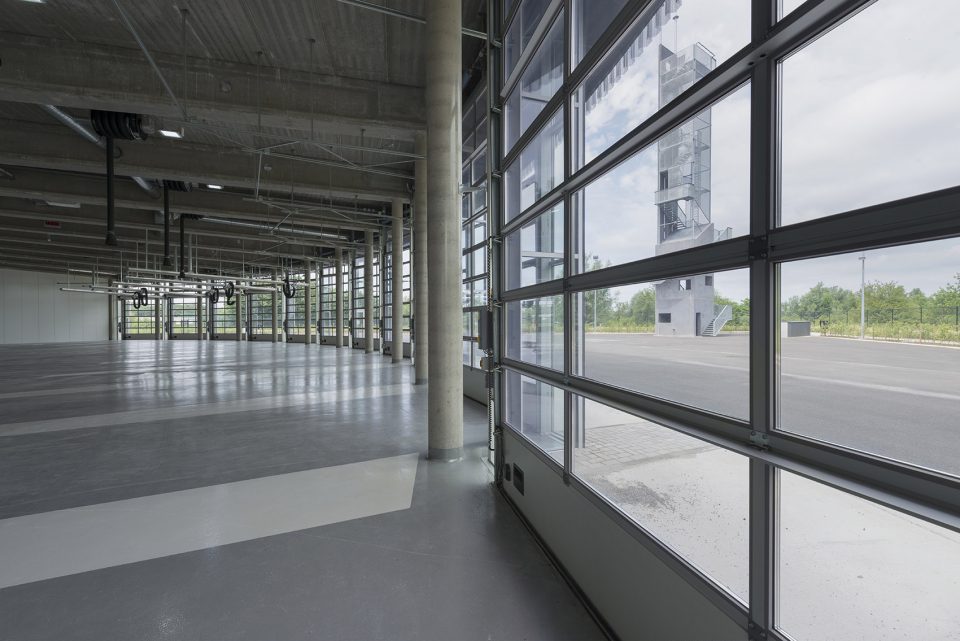truck park Fire Station THOMAS PIRON CIT BLATON