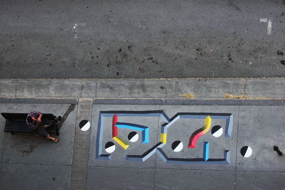 Ground Paintings By Mathieu Connery