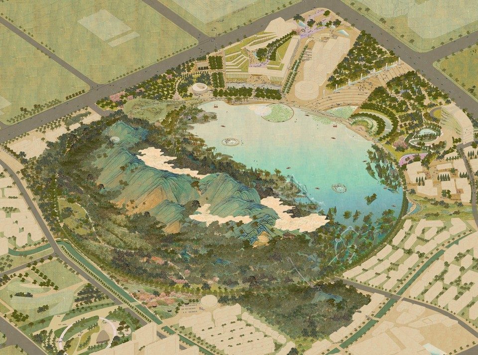 WINNING PROPOSAL FOR LION MOUNTAIN Park Suzhou by TLS 960x712