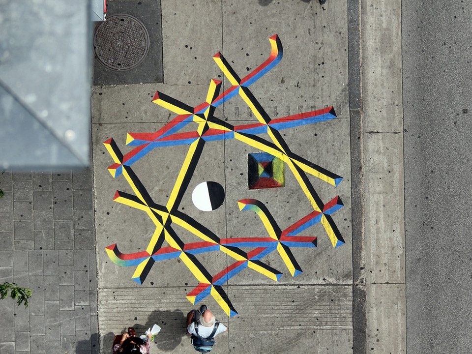 Ground Paintings By Mathieu Connery