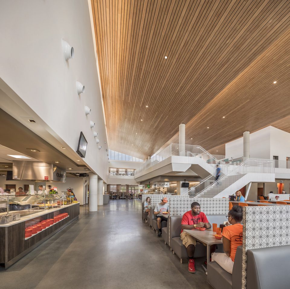 Clemson University Core Campus Dining Facility By Sasaki