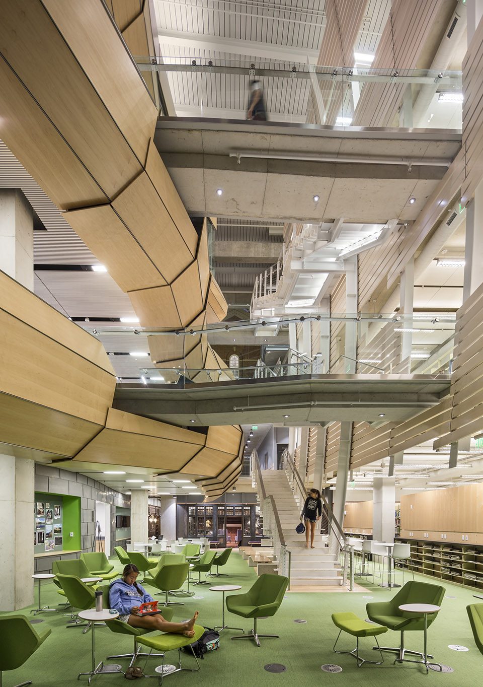 Sawyer Library by Bohlin Cywinski Jackson