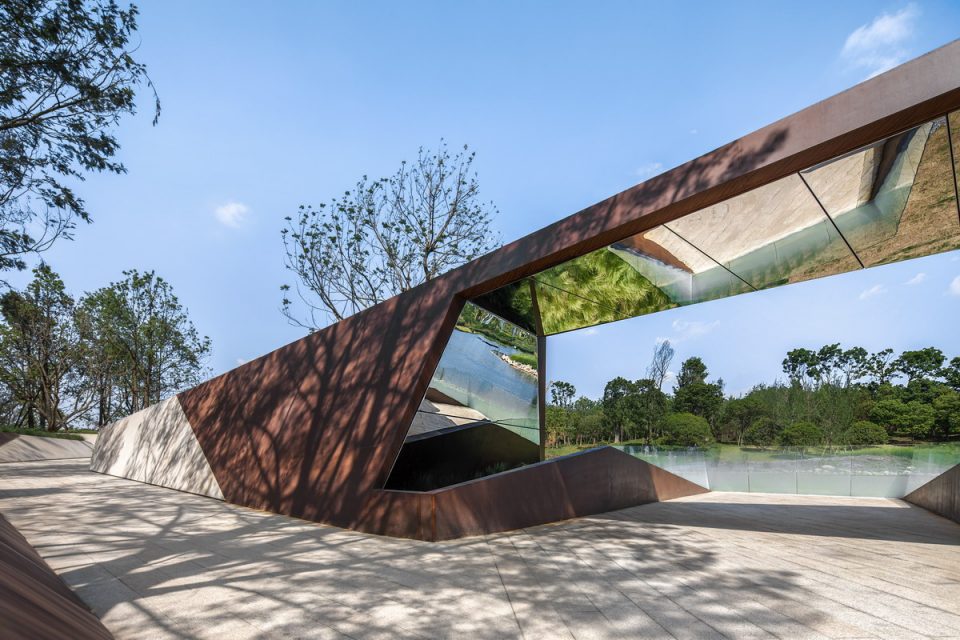 Zigzag Park Luxuelakes Eco City Chengdu China By GVL