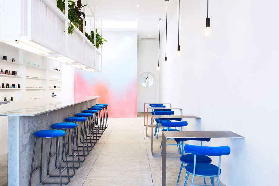 Color Camp manicure bar by Weekday Studio