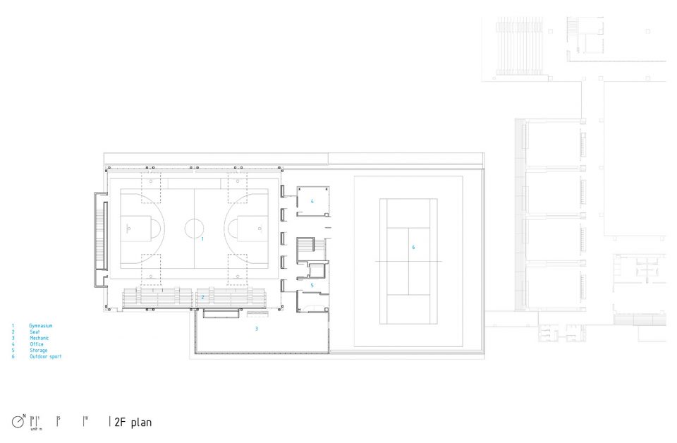 Kaohsiung American School Athletic Complex By MAYU architects