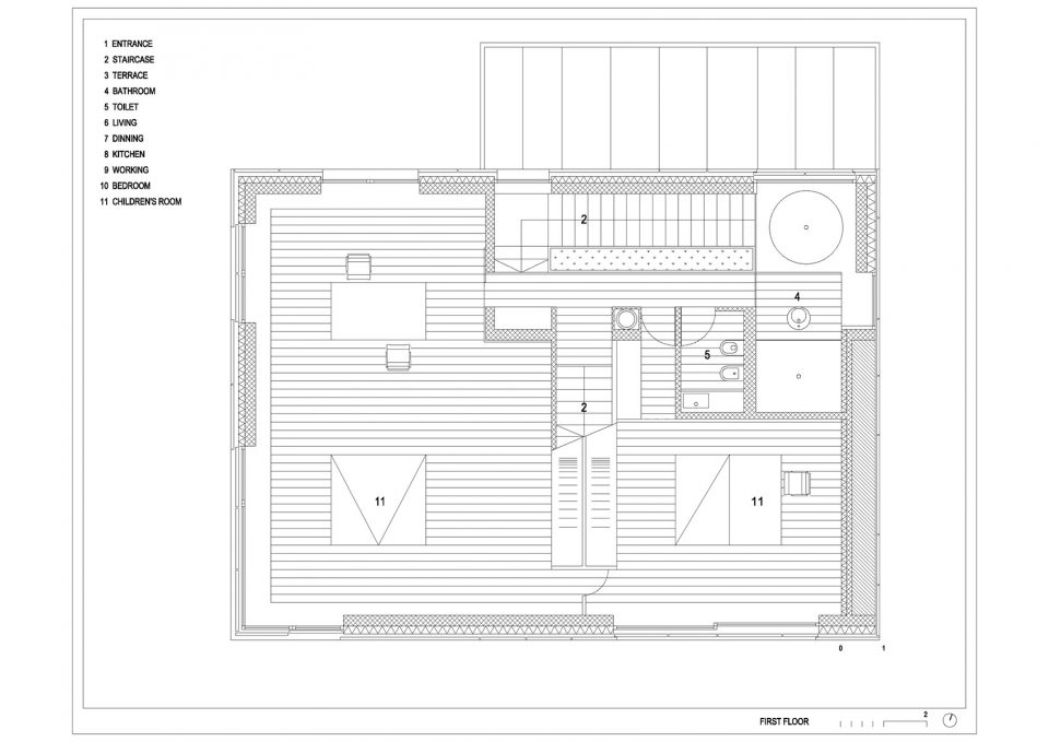 Villa Criss Cross Envelope By OFIS Architects