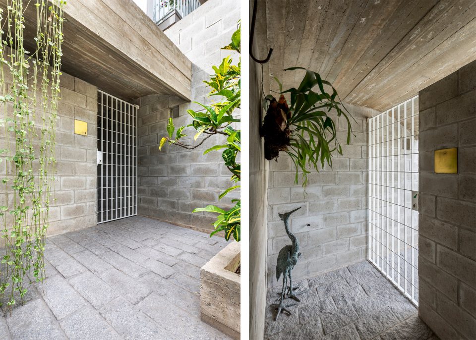 Entrance and terrace in Lima by Ghezzi Novak